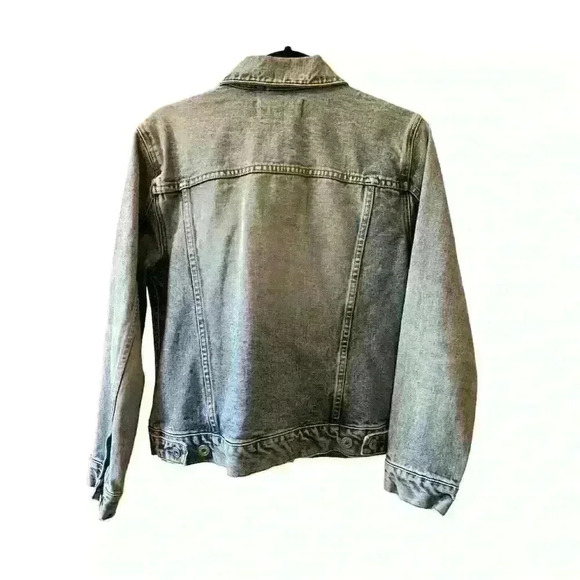 Reflect Jeans Women's Denim Jacket Blue Medium Long Sleeve Button Front - Picture 5 of 7